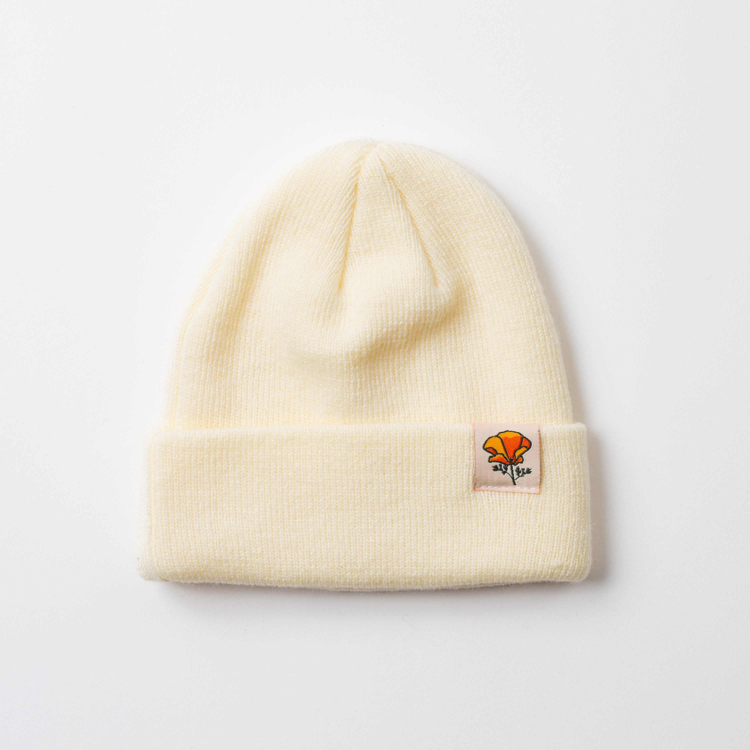 California Poppy Baby Toddler Beanie - California Collection - Poppy Flower