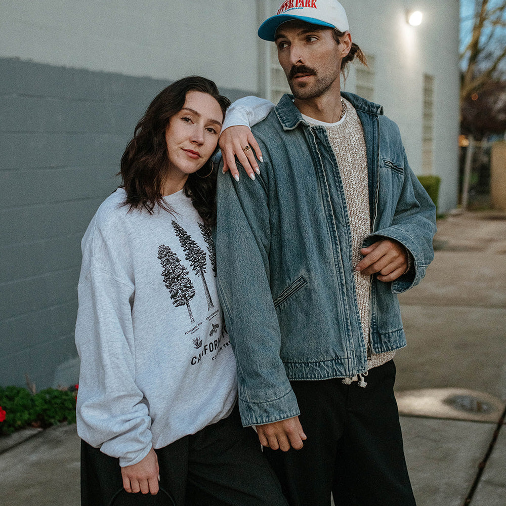 Upper Park - California Forests Crew Neck sweatshirt