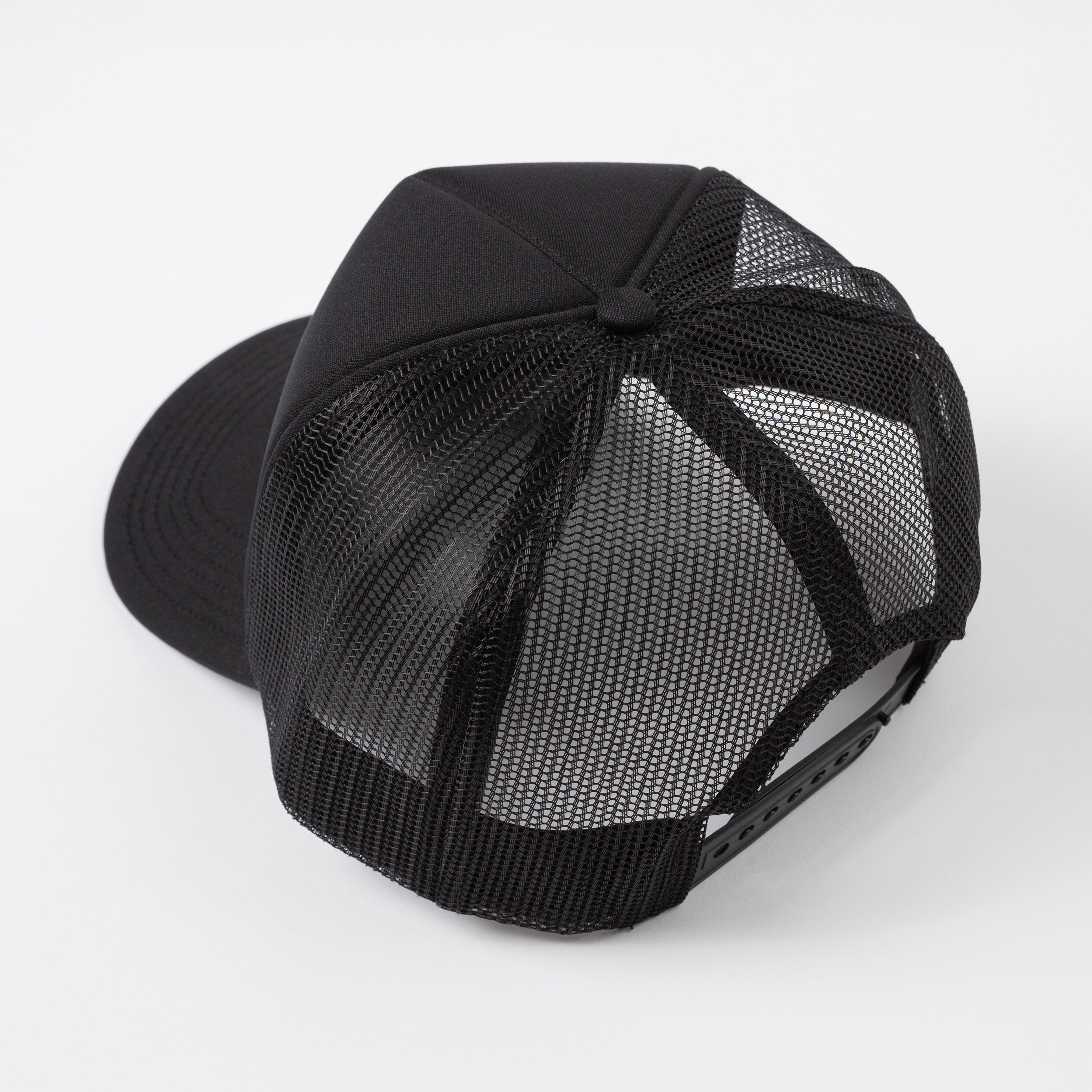 Menlo Embroidered Trucker Hat - High Profile - Upper Park