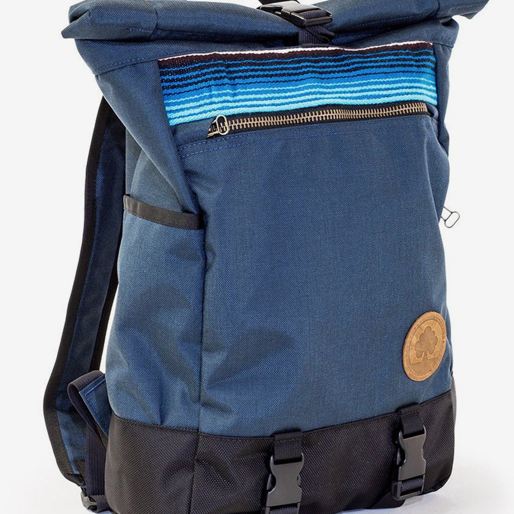 Sycamore Roll Top Backpack - Indigo