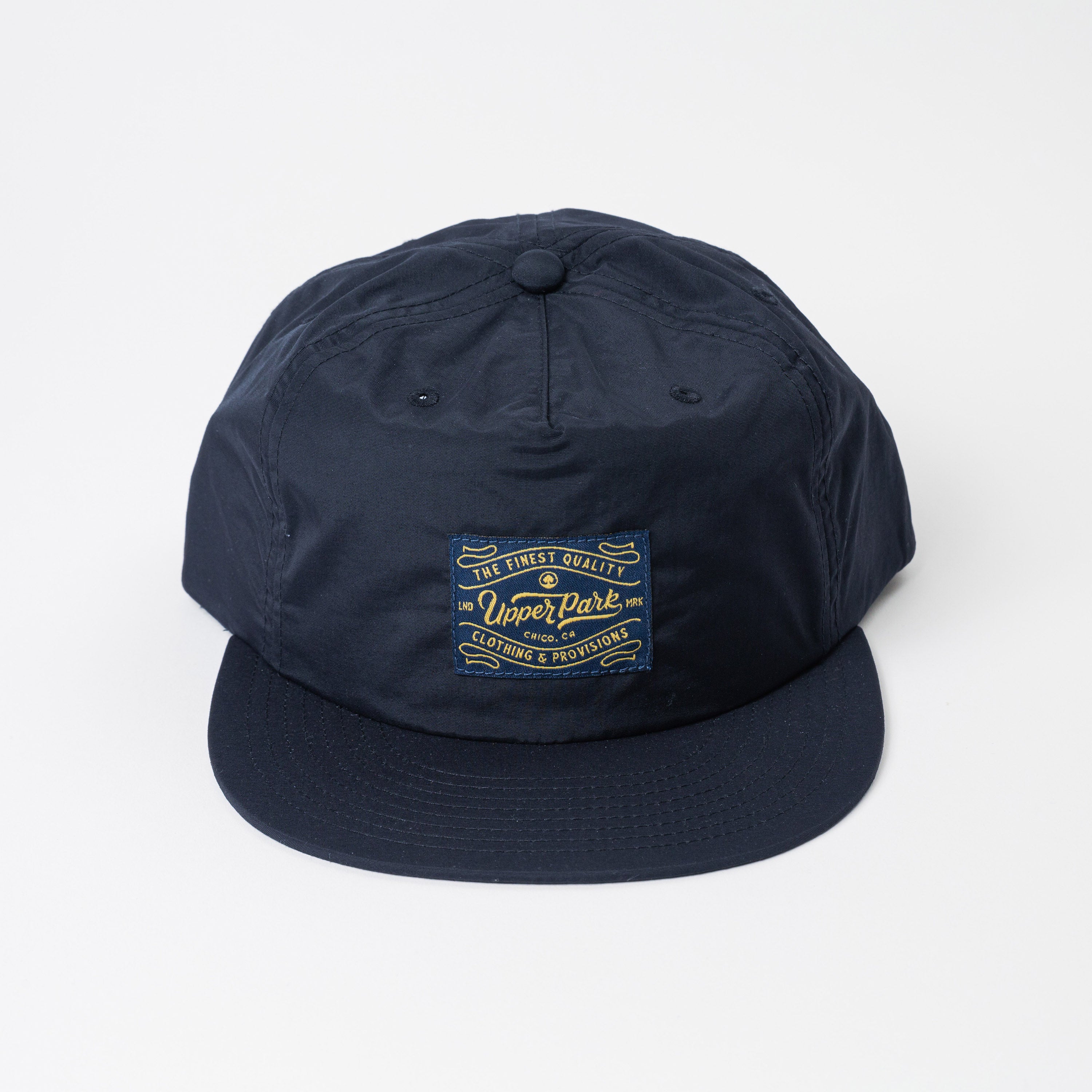 Upper Park Pro Label Surf Cap Hat - Low Profile - Water Resistant - Navy