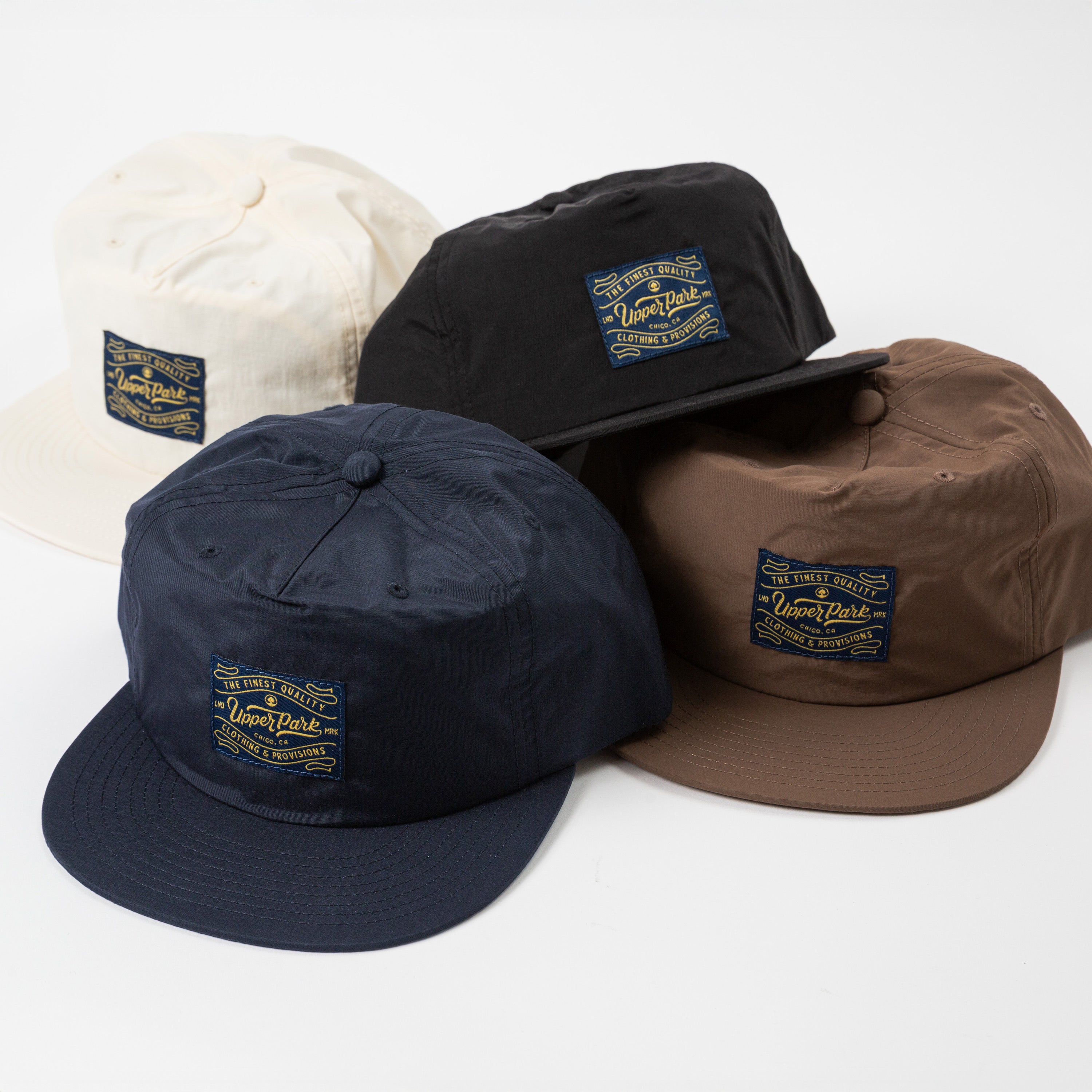 Upper Park Pro Label Surf Cap Hat - Low Profile - Water Resistant - All Colors