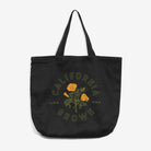 California Grown Tote Bag - Conventional - Black - Upper Park Clothing - Chico, CA