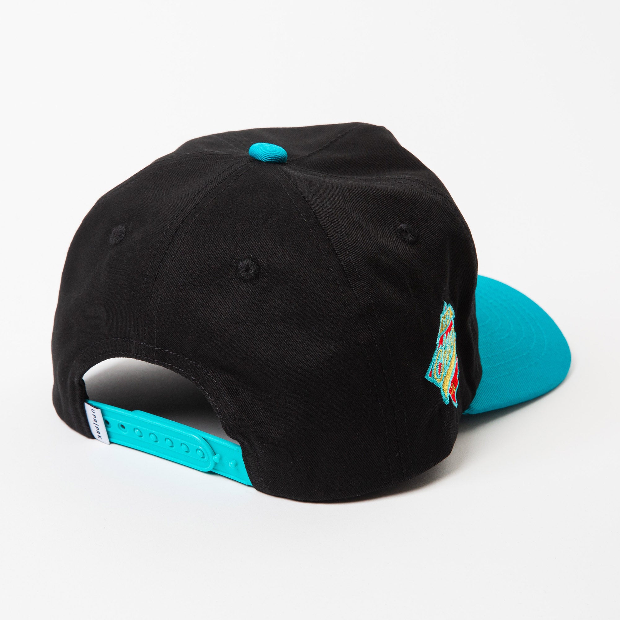 Memphis Upper Park Vintage Style Hat Two Tone Blue and Teal - California Landmark Clothing