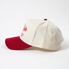 Menlo Frame Cap Two Tone Vintage Style Hat - Upper Park - High Profile