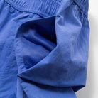 Micro Horizon Nylon Swim Shorts - 17 inch - Short Board Shorts Blue Side Pocket Detail of mesh lining