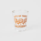 Motel Chico California City of Trees Shot Glass - Upper Park Clothing & Provisions