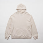 Basics Relax Oversize Hoodie - Beige hoodie on a light gray background