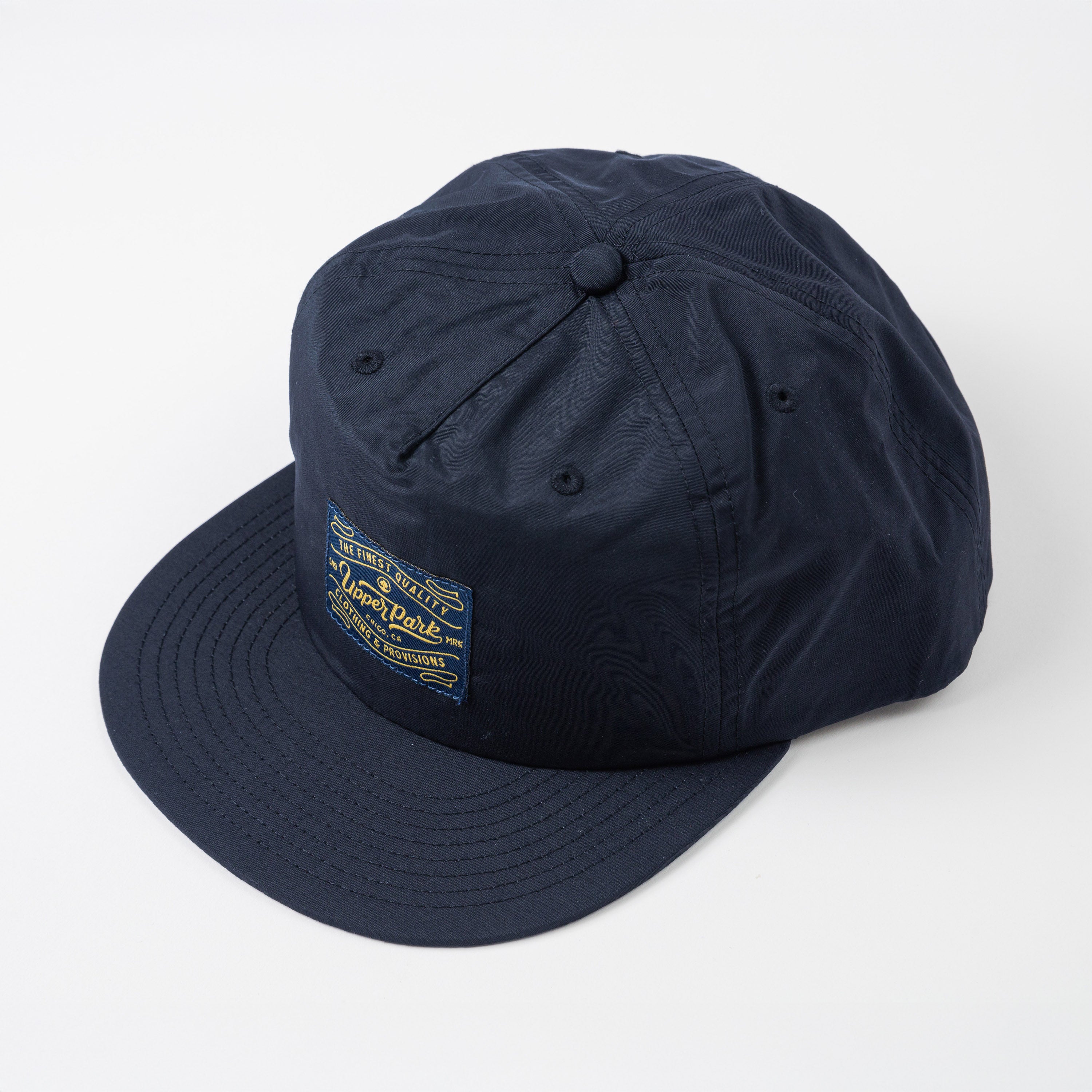 Upper Park Pro Label Surf Cap Hat - Low Profile - Water Resistant - Navy