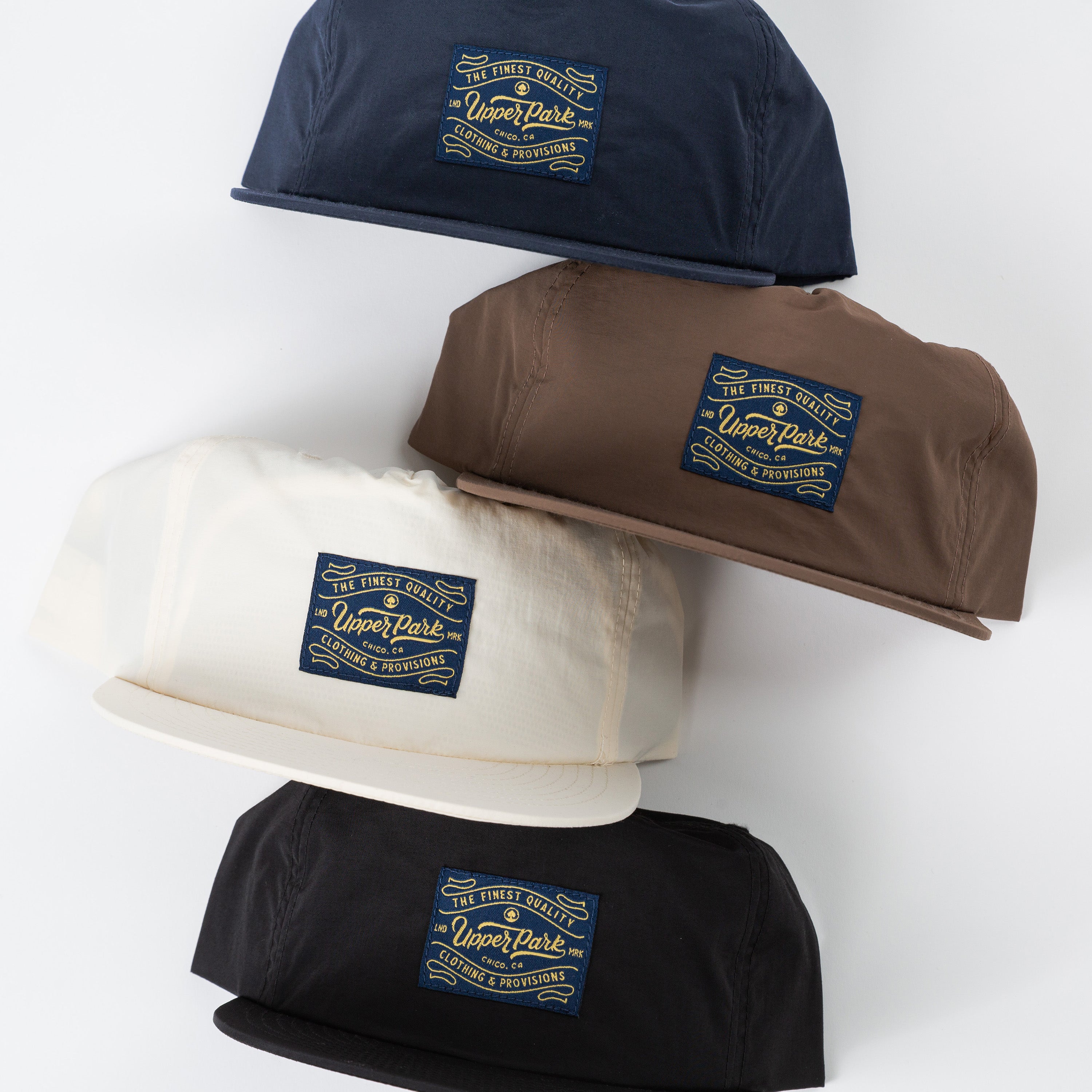 Upper Park Pro Label Surf Cap Hat - Low Profile - Water Resistant - All Colors