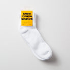 White Mini Crew Socks Upper Park Basics