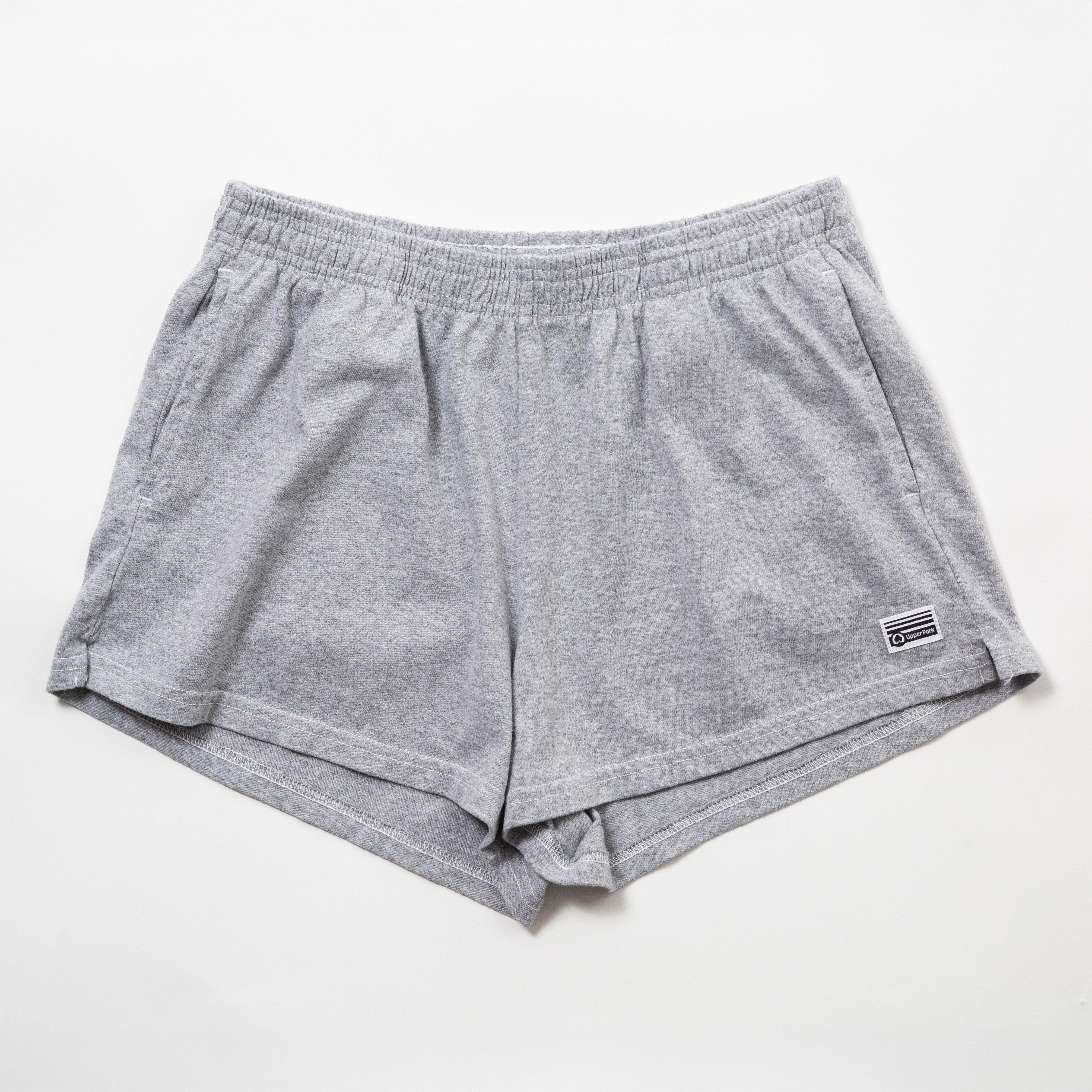 Women's Garment Dyed Heavy Jersey Shorts - 100% Cotton - Cotton Gym Shorts
