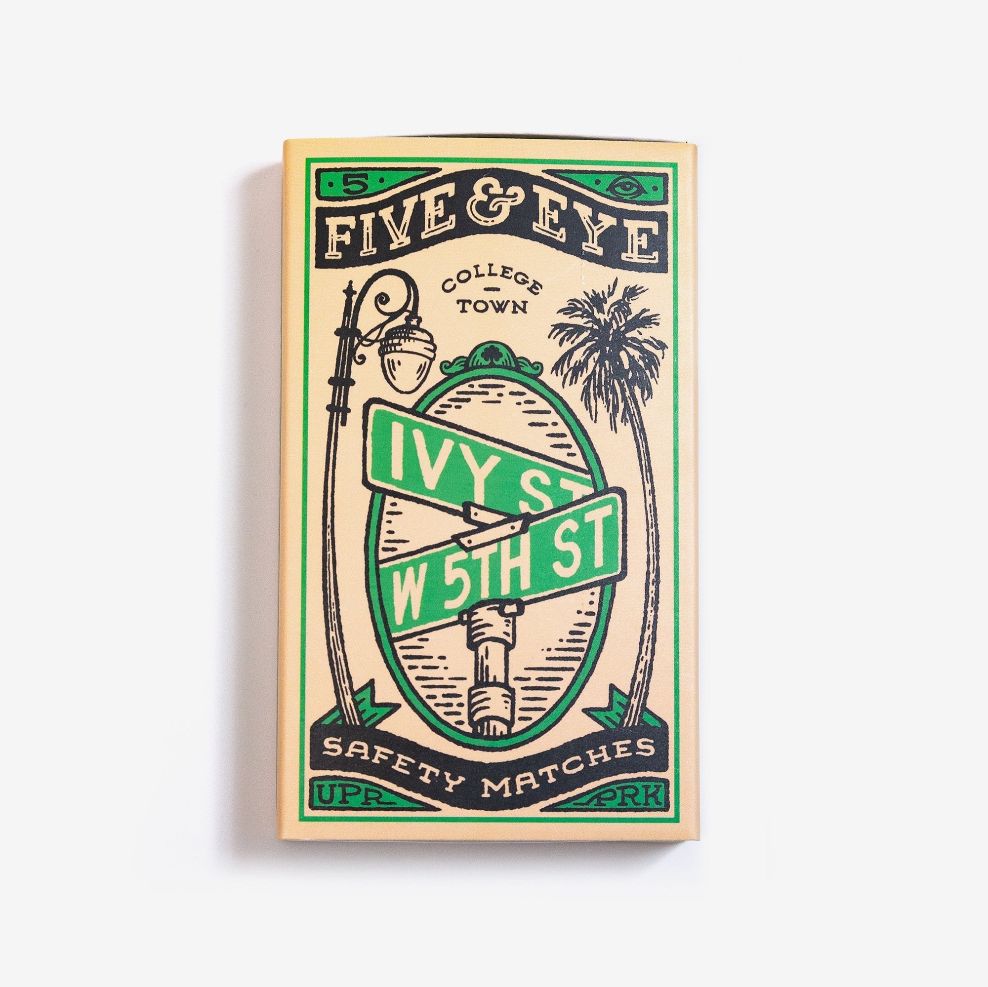5th and Ivy Safety Matches - Chico, California - College Town Gift - Upper Park Clothing
