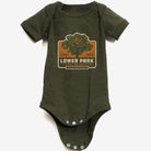 Little Oak Baby Onesie-Upper Park Clothing-Bidwell Park-Chico,California