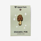 Morel Mushroom Enamel Pin Lapel